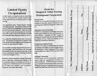 Limited Equity Co-op pamphlet inside